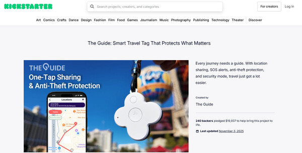 전남대 창업기업 올더타임, 'CES 2026 혁신상' 수상 대표이미지